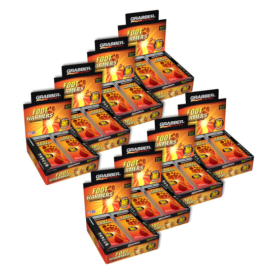 Bulk Grabber® S/M Foot Warmers | 8 Displays, 240 Pair