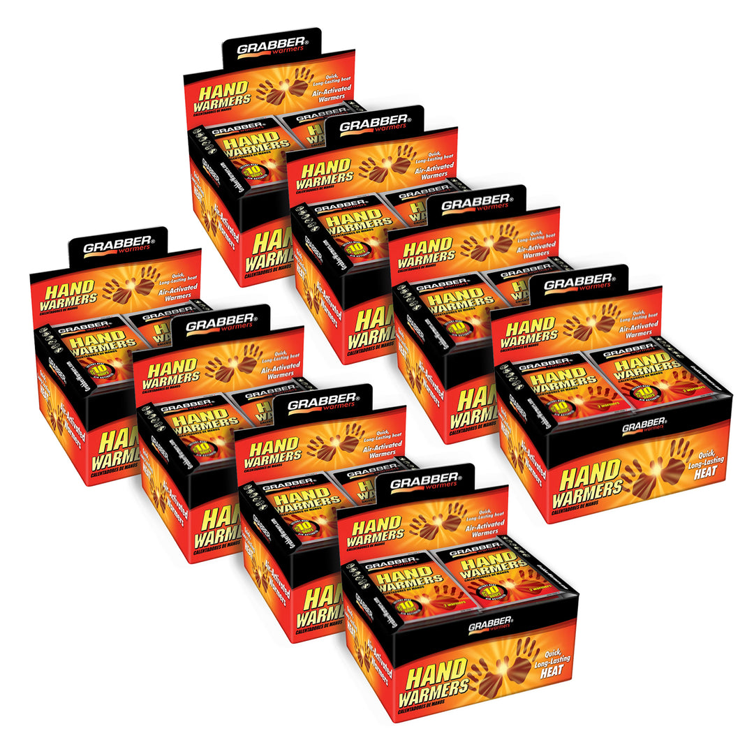 Bulk Grabber® Hand Warmers | 8 Displays, 320 Pair