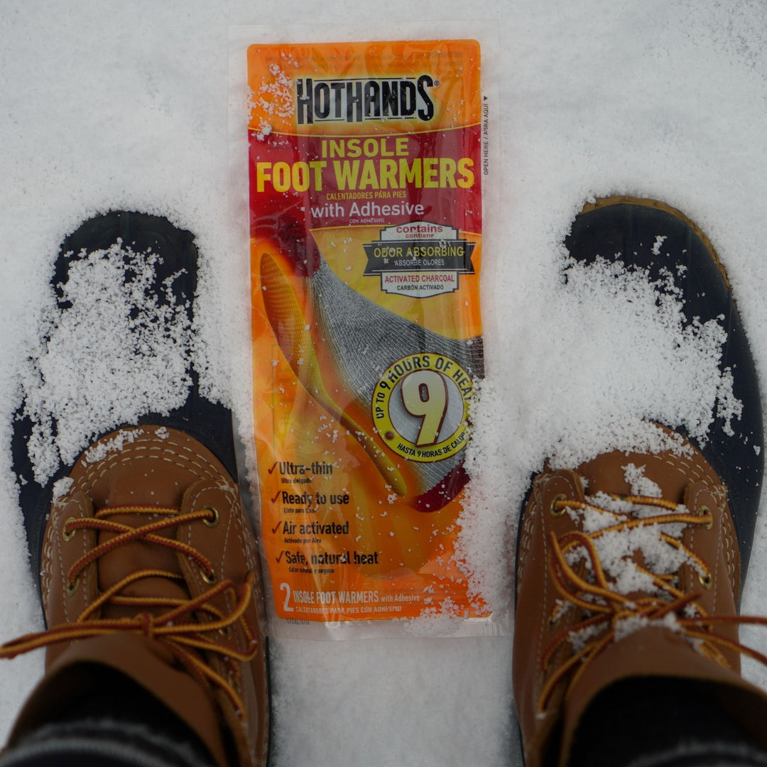 Bulk HotHands® Adhesive Foot Warmers | 8 Displays, 128 Pair