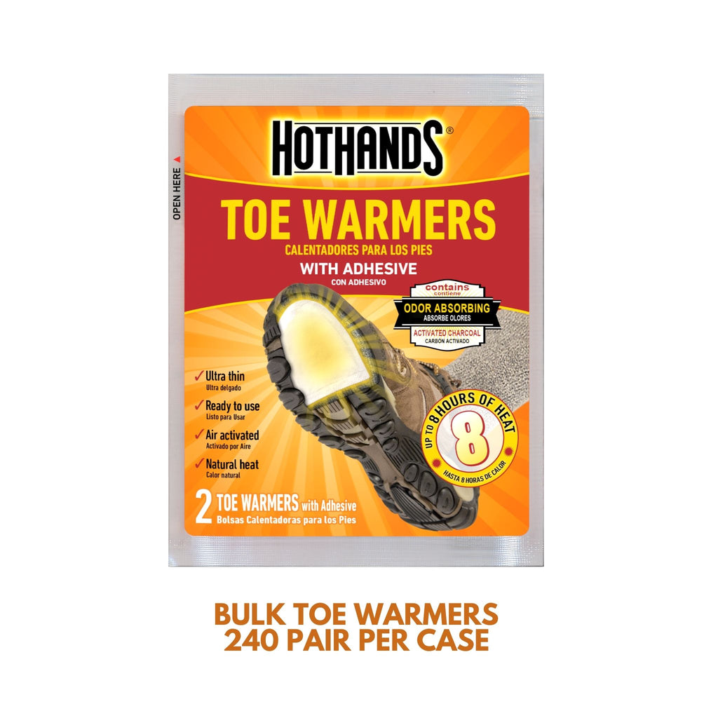 Bulk HotHands® Toe Warmers | 6 Displays, 240 Pair