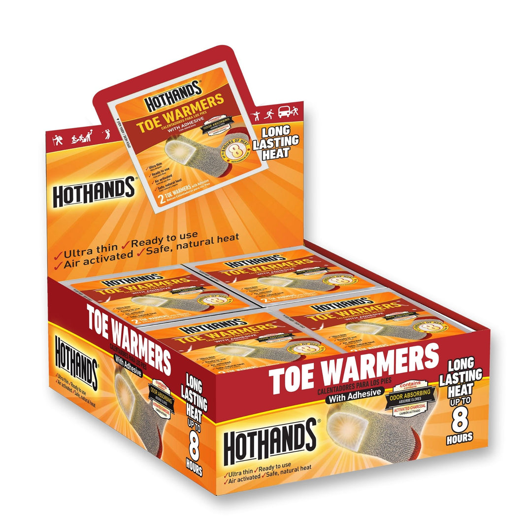 HotHands 8 Hour Adhesive Toe Warmers | 40 Pairs