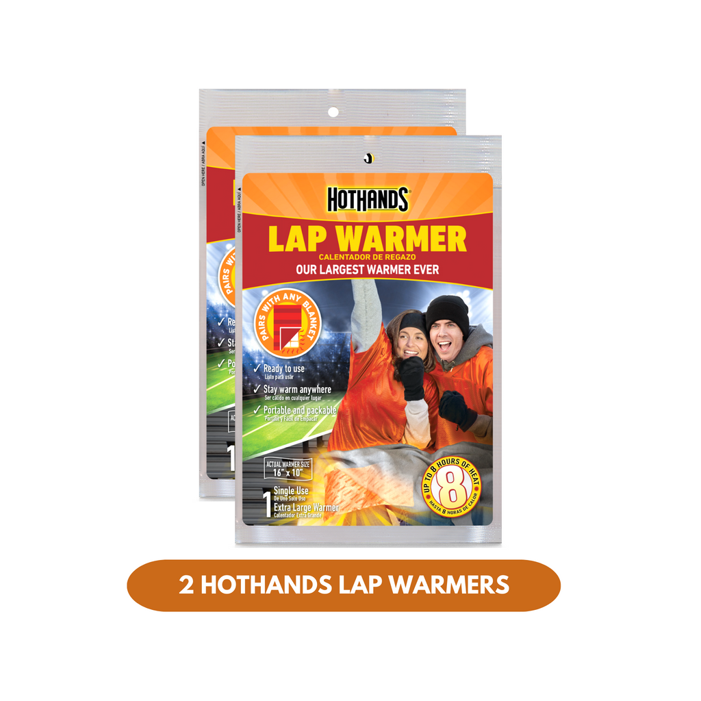 Tailgate Duo | Two HotHands® Lap Warmers + One Grabber® Weekender Pack