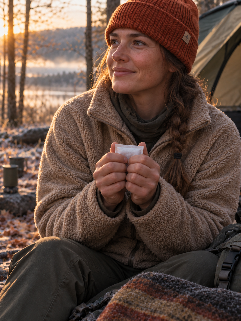 Foot warmers for winter camping