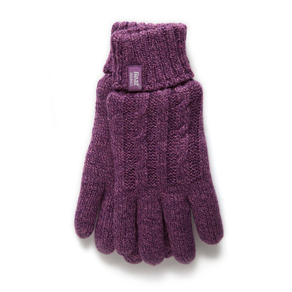 Heat Holders® Women's Purple L/XL Gloves