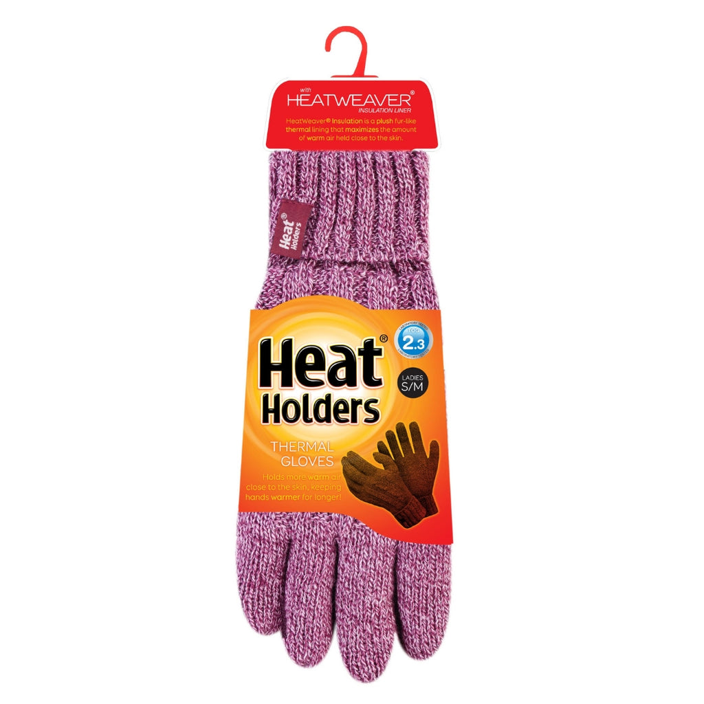 Heat Holders® Women's Rose S/M Gloves