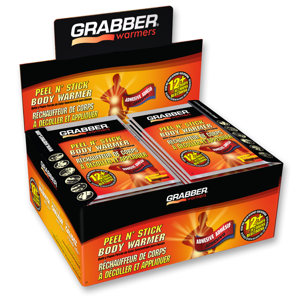 Grabber® Adhesive Body Warmers