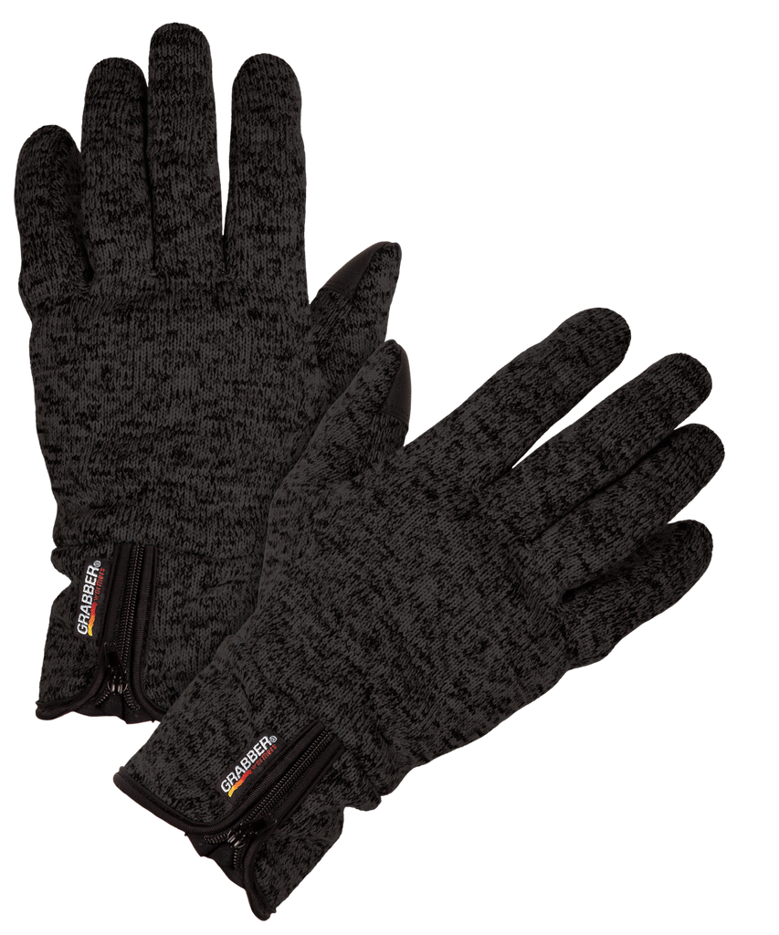 Grabber® Sweater Fleece S/M Heated Gloves