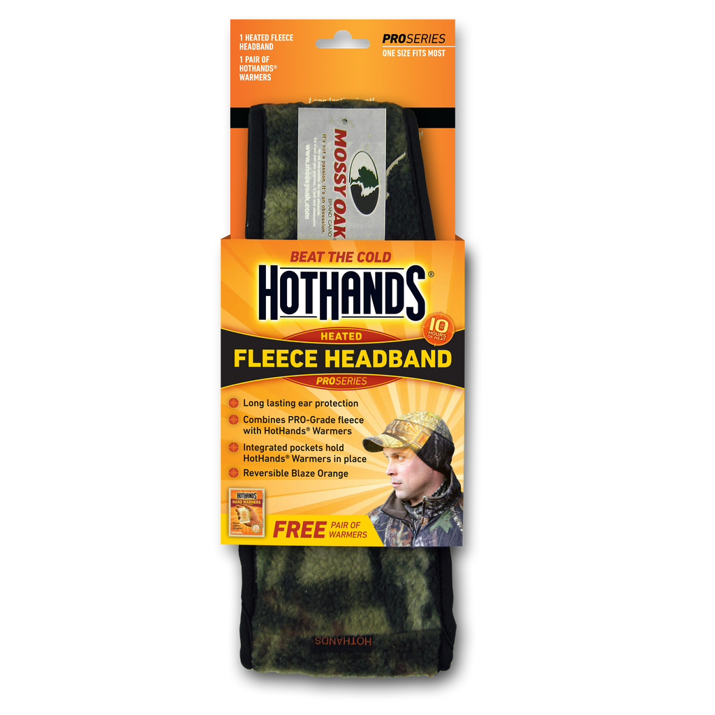 HotHands Fleece Heated Camo Headband