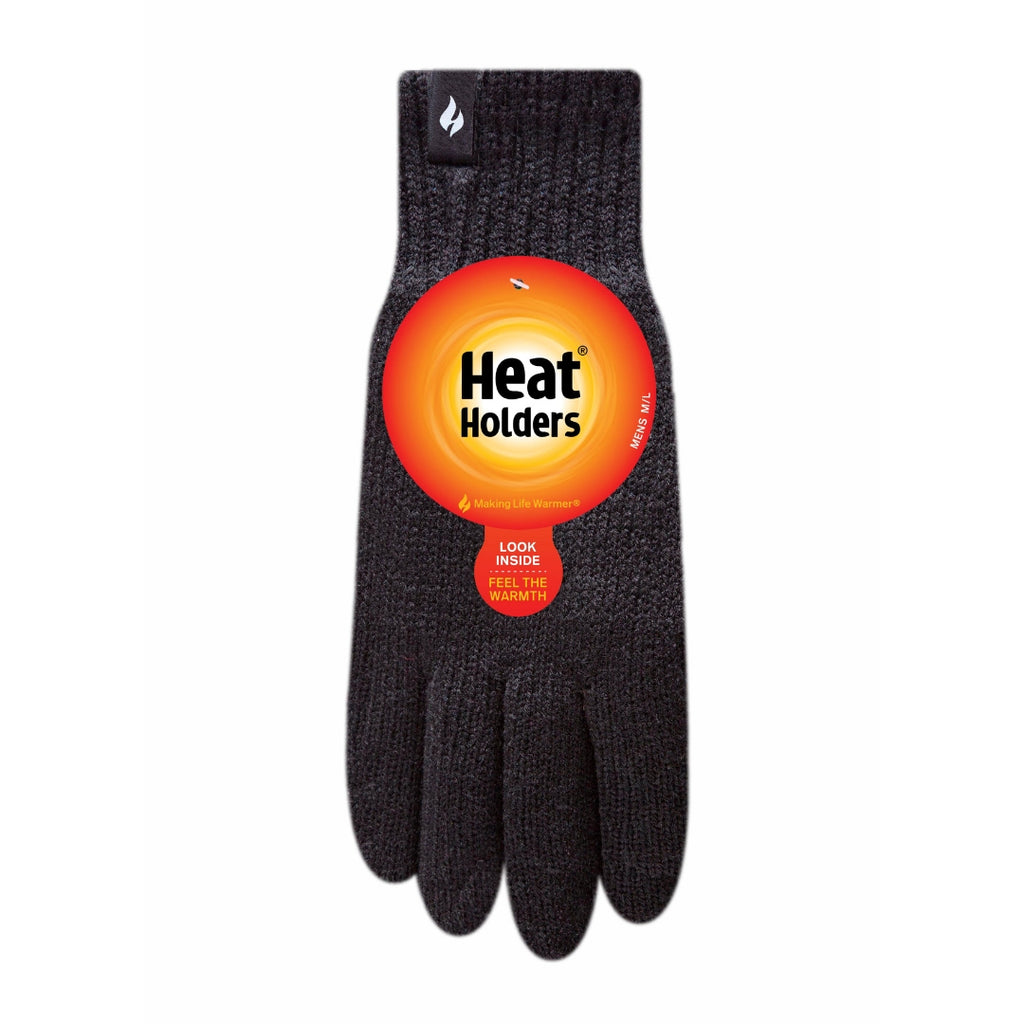 Heat Holders®Men's Black M/L Gloves