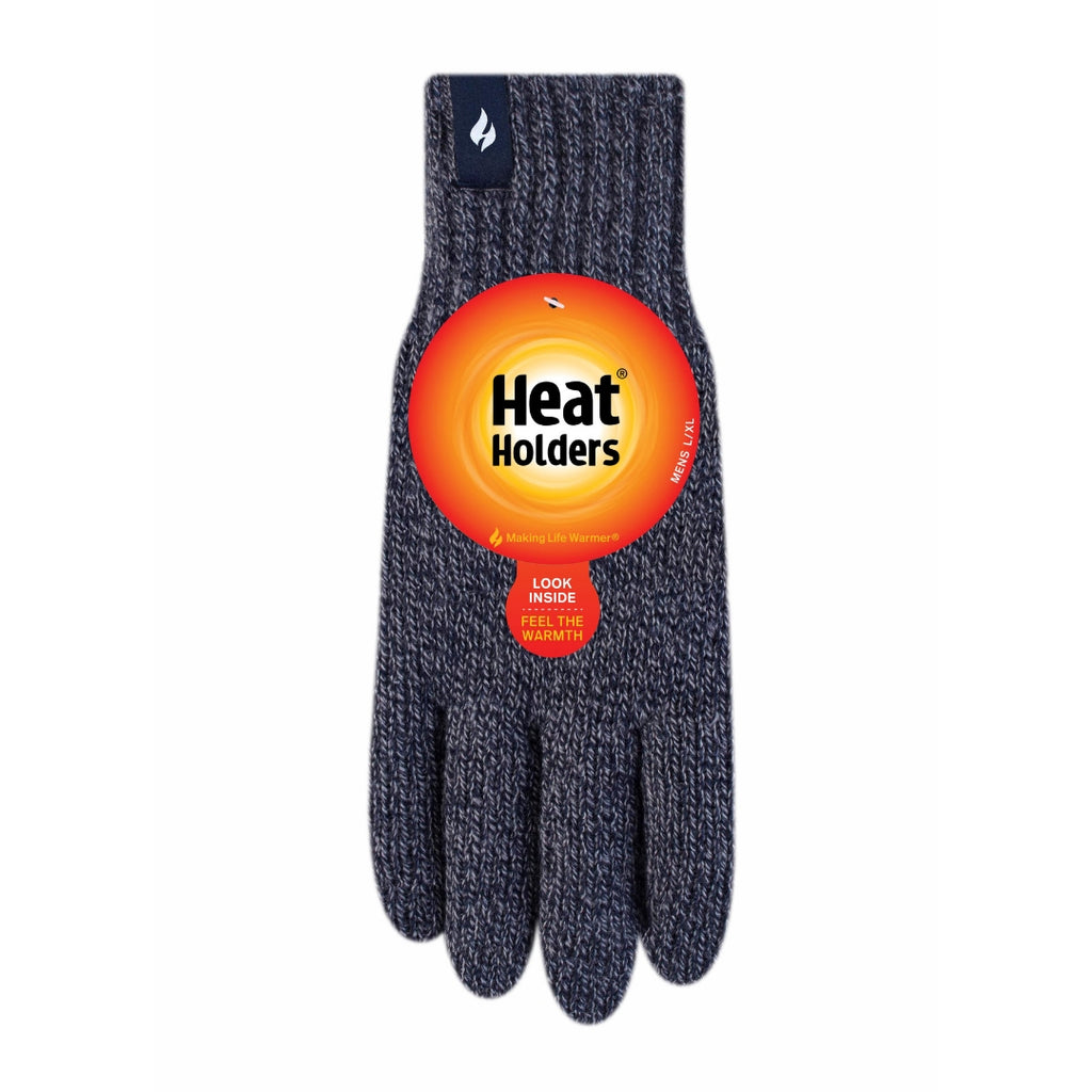 Heat Holders® Men's Navy L/XL Gloves