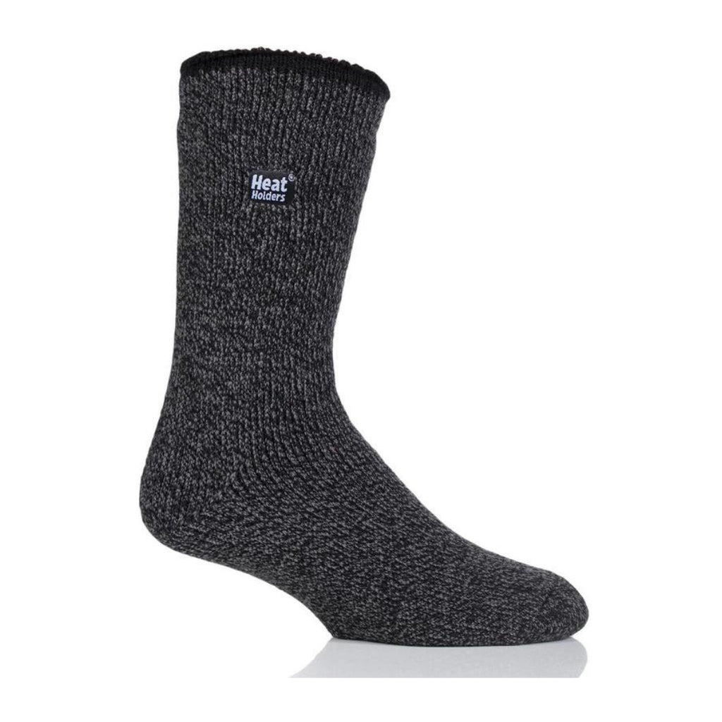 Heat Holders® Men's Wool Black Socks