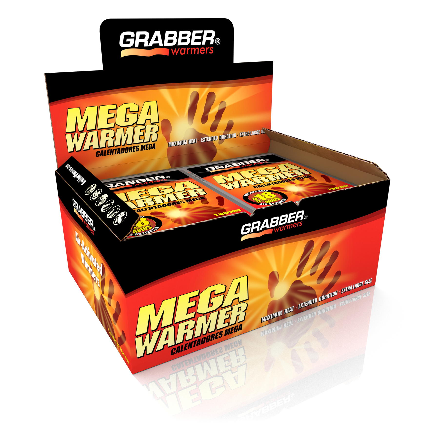 Grabber Air Activated Mega Warmers - 30 Per Box – Warmers.com