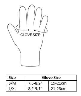 Heat Holders® Women's Black S/M Gloves