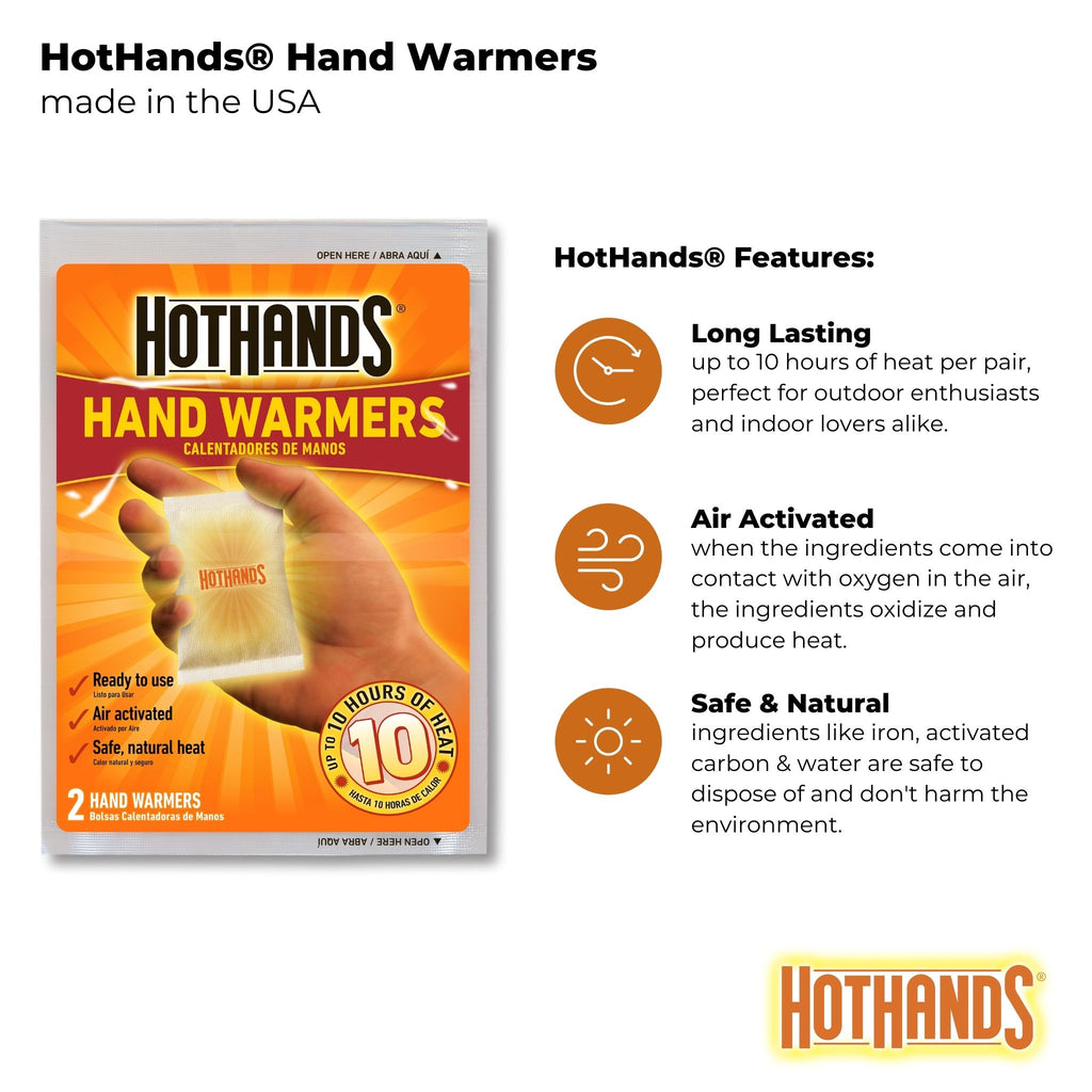Bulk HotHands® Hand Warmers | 6 Displays, 240 Pair
